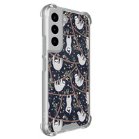 Mooie Telefoonhoesjes Samsung Galaxy S22 shockproof hoesje - Luiaard print