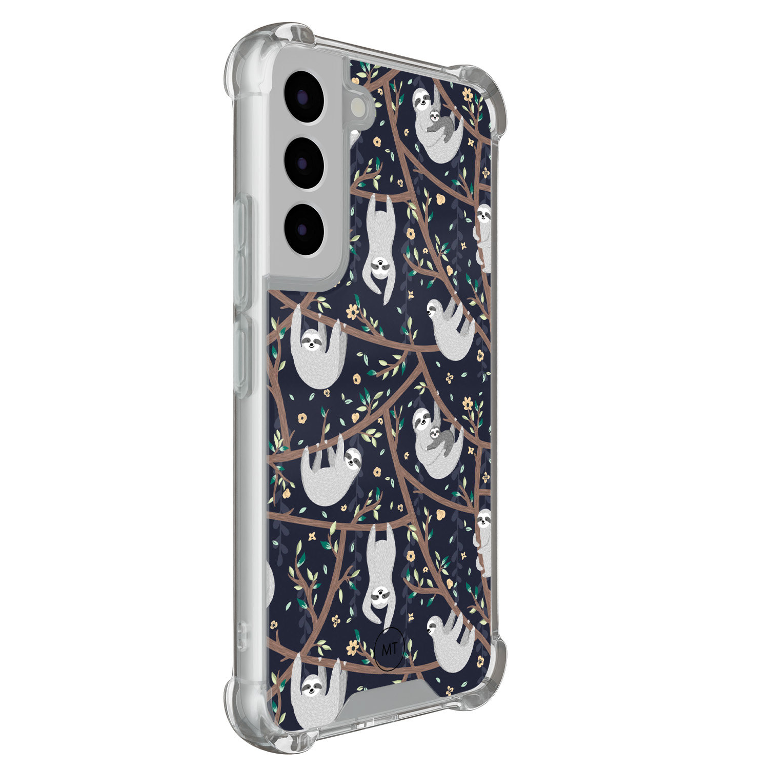 Mooie Telefoonhoesjes Samsung Galaxy S22 shockproof hoesje - Luiaard print