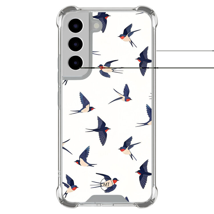 Mooie Telefoonhoesjes Samsung Galaxy S22 shockproof hoesje - Birdies