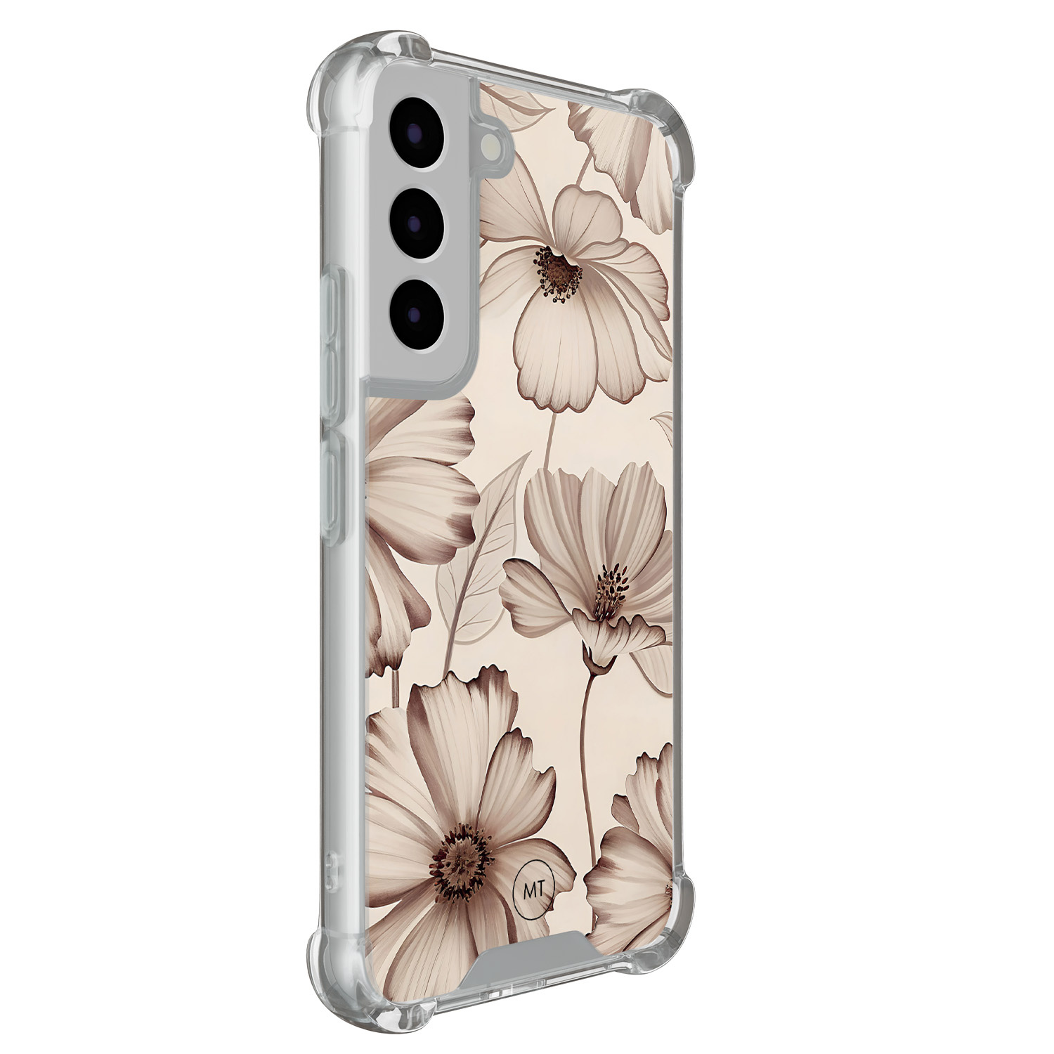 Mooie Telefoonhoesjes Samsung Galaxy S22 shockproof hoesje - Sand flowers