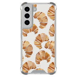 Mooie Telefoonhoesjes Samsung Galaxy S22 shockproof hoesje - Croissant