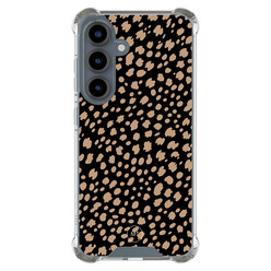 Mooie Telefoonhoesjes Samsung Galaxy S25 shockproof hoesje - Savannah spots