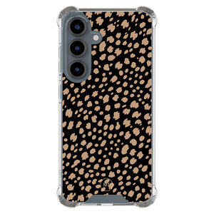 Mooie Telefoonhoesjes Samsung Galaxy S25 shockproof hoesje - Savannah spots