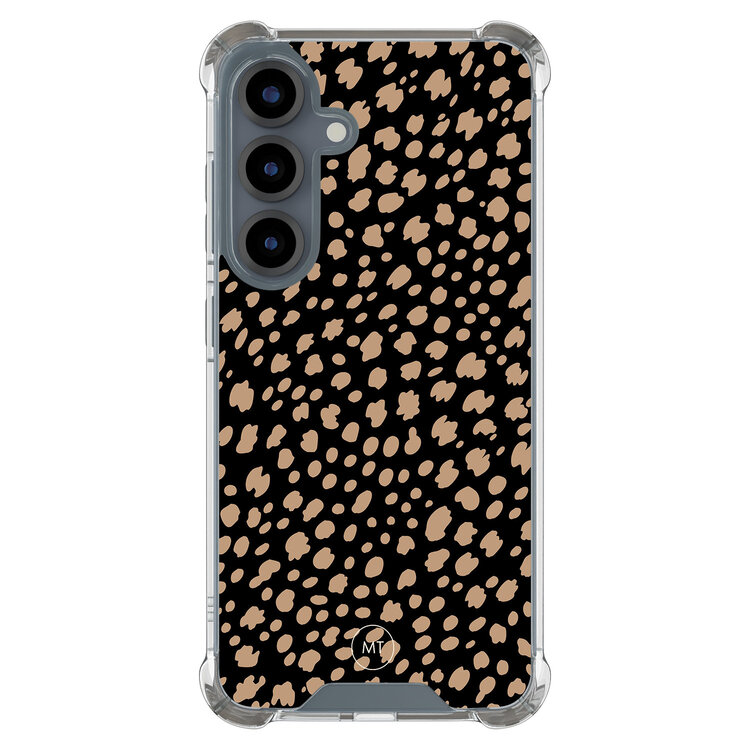 Mooie Telefoonhoesjes Samsung Galaxy S25 shockproof hoesje - Savannah spots