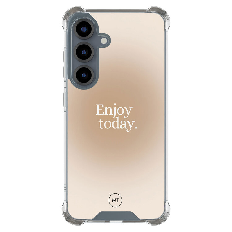 Mooie Telefoonhoesjes Samsung Galaxy S25 shockproof hoesje - Enjoy today