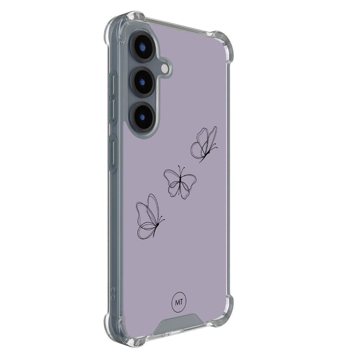 Mooie Telefoonhoesjes Samsung Galaxy S25 shockproof hoesje - Vlindertjes