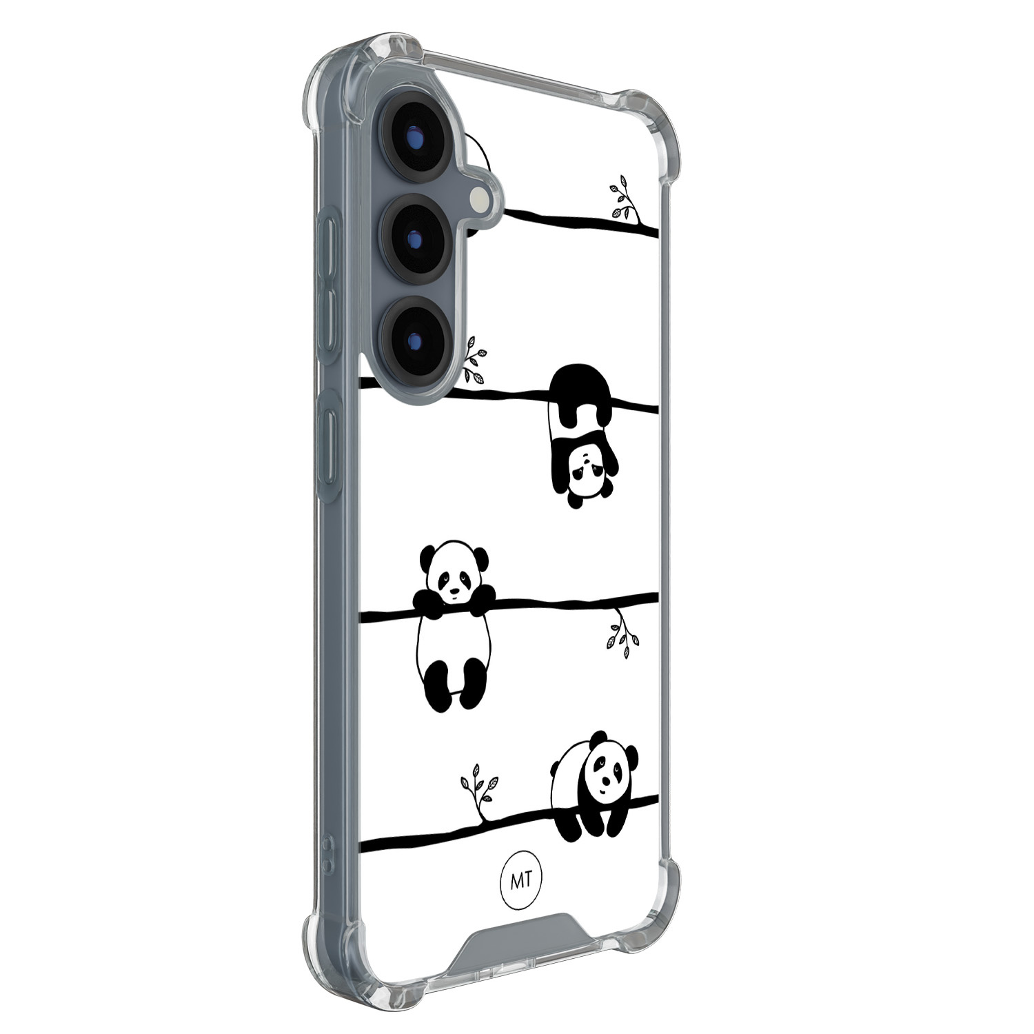 Mooie Telefoonhoesjes Samsung Galaxy S25 shockproof hoesje - Panda