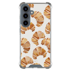Mooie Telefoonhoesjes Samsung Galaxy S25 shockproof hoesje - Croissant
