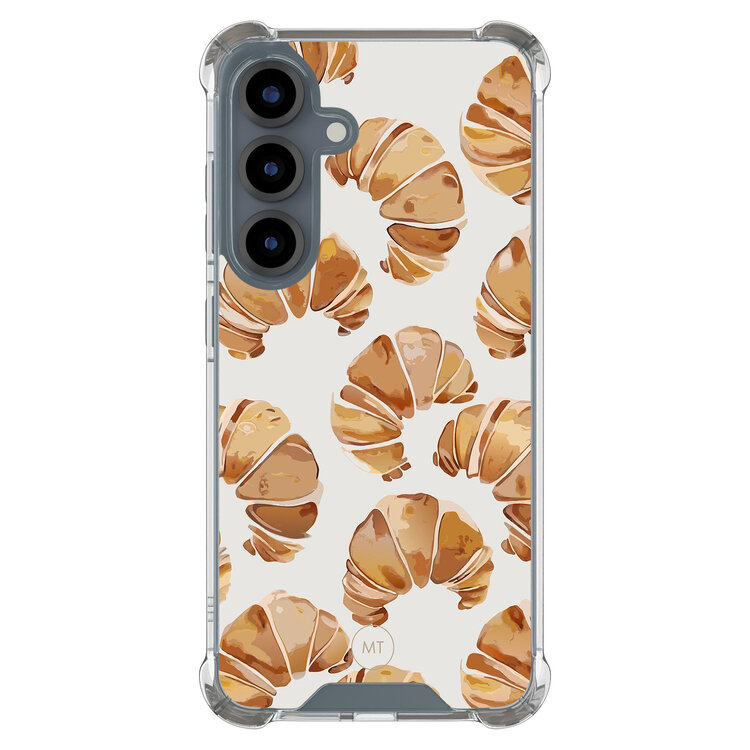 Mooie Telefoonhoesjes Samsung Galaxy S25 shockproof hoesje - Croissant