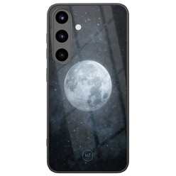 Mooie Telefoonhoesjes Samsung Galaxy S25 hoesje glas - Maan