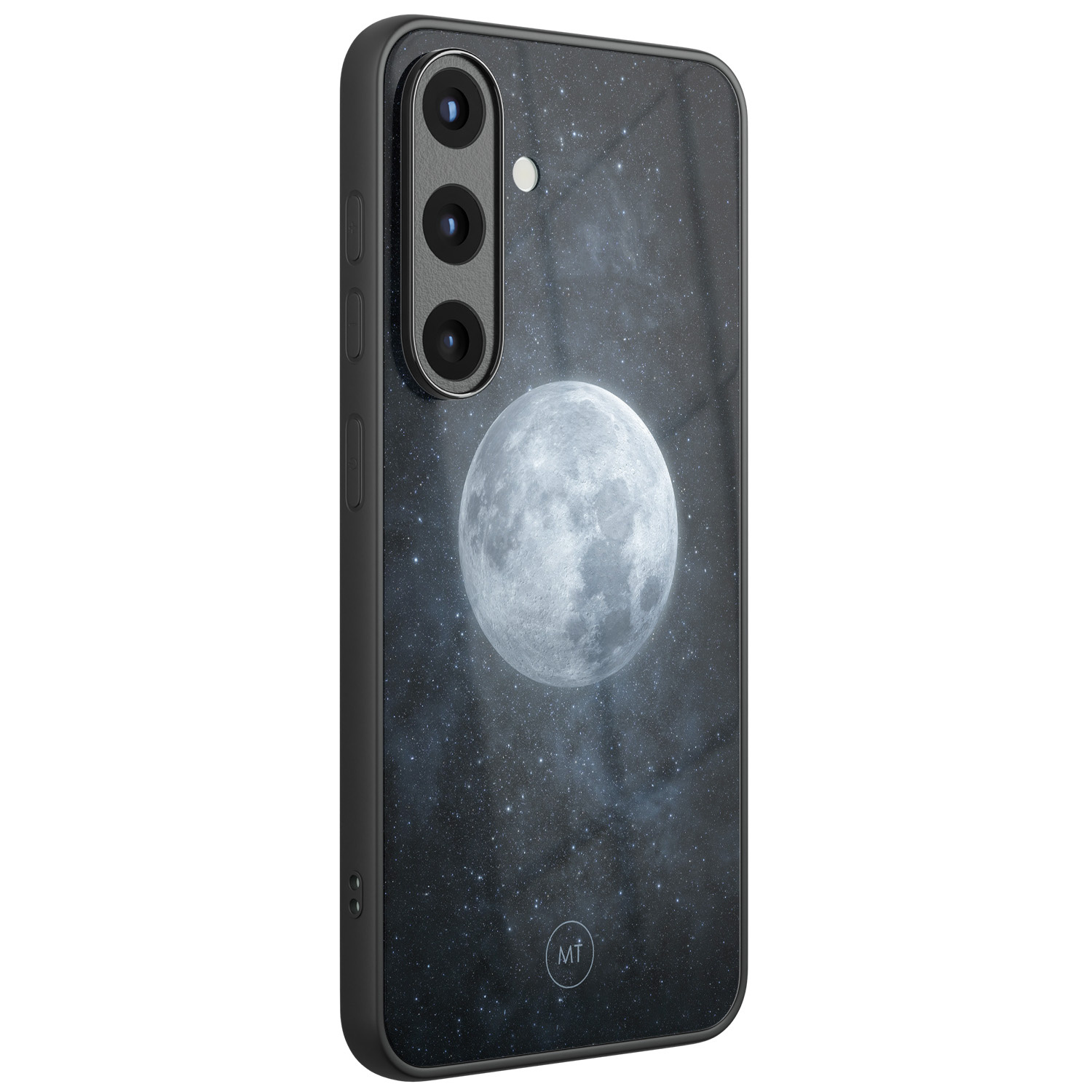 Mooie Telefoonhoesjes Samsung Galaxy S25 hoesje glas - Maan