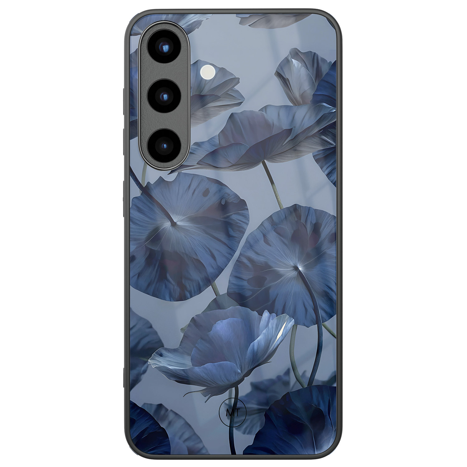 Mooie Telefoonhoesjes Samsung Galaxy S25 hoesje glas - Dusky blooms