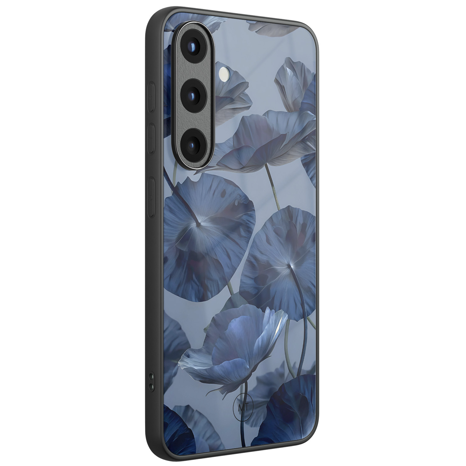 Mooie Telefoonhoesjes Samsung Galaxy S25 hoesje glas - Dusky blooms