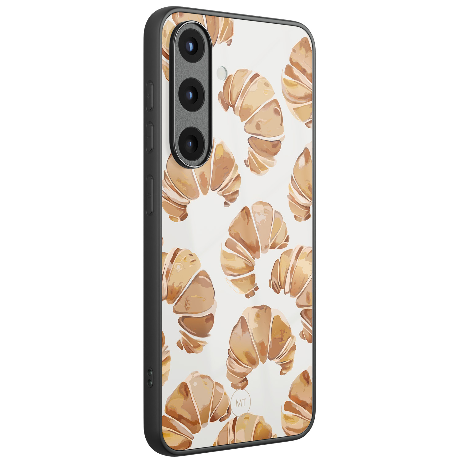 Mooie Telefoonhoesjes Samsung Galaxy S25 hoesje glas - Croissant