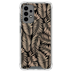 Mooie Telefoonhoesjes Samsung Galaxy A52(s) shockproof hoesje - Palm silhouette