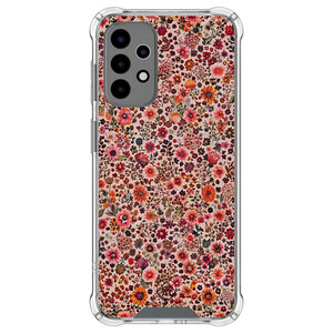 Mooie Telefoonhoesjes Samsung Galaxy A52(s) shockproof hoesje - Vintage floral