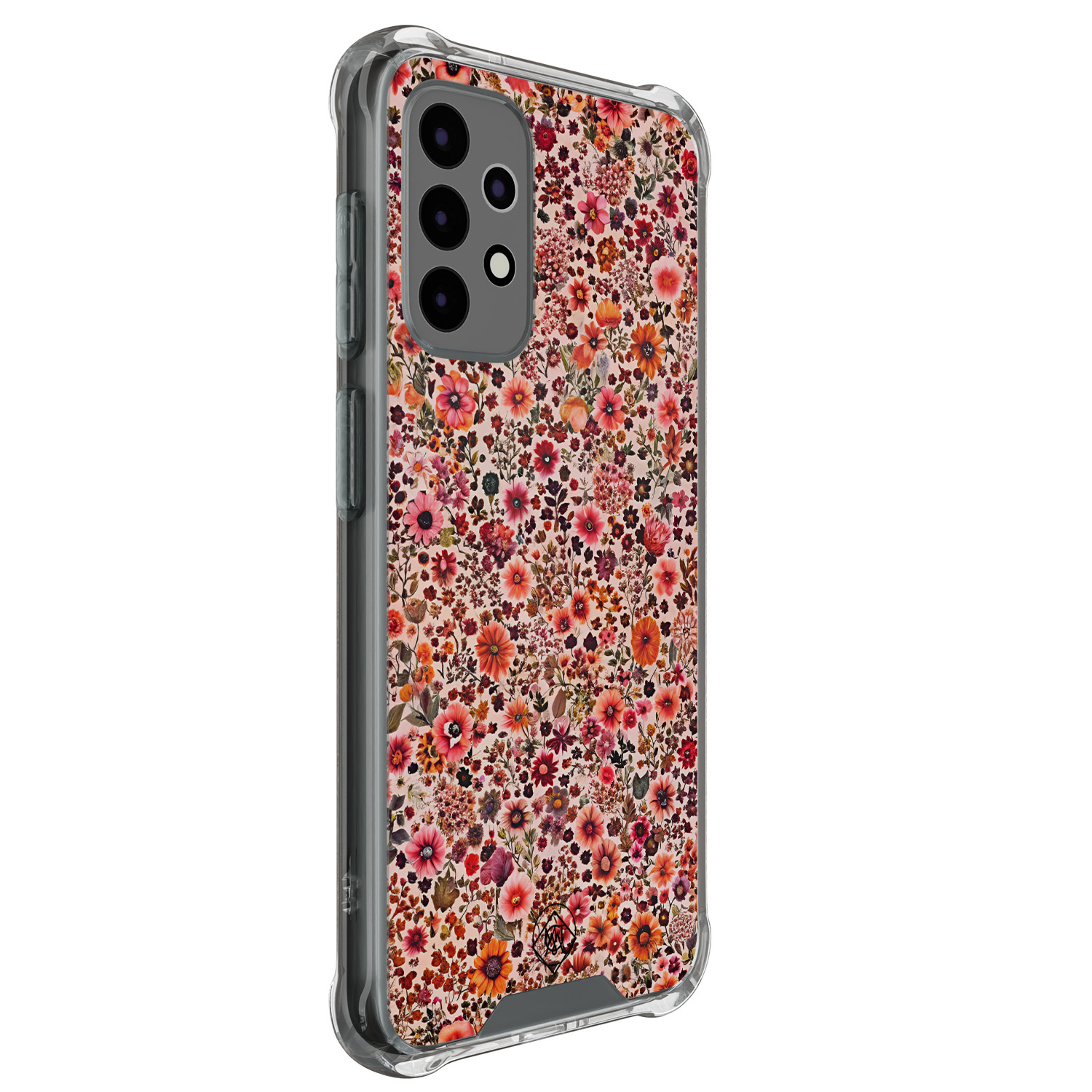 Mooie Telefoonhoesjes Samsung Galaxy A52(s) shockproof hoesje - Vintage floral