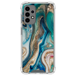 Mooie Telefoonhoesjes Samsung Galaxy A52(s) shockproof hoesje - Magic marble