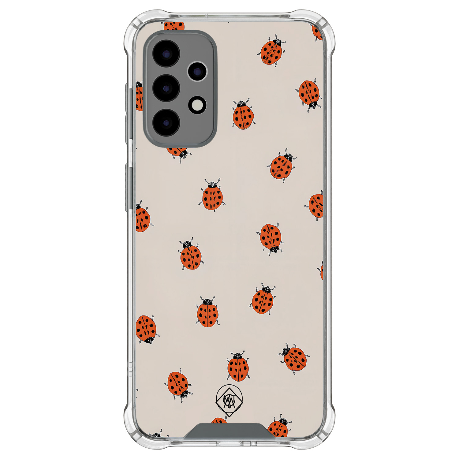 Mooie Telefoonhoesjes Samsung Galaxy A52(s) shockproof hoesje - Lieveheerstbeestjes