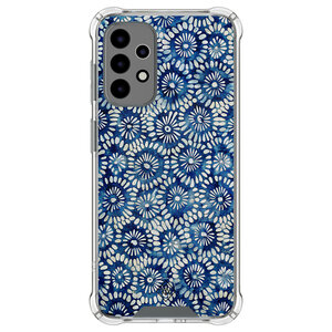 Mooie Telefoonhoesjes Samsung Galaxy A52(s) shockproof hoesje - Azure daisies