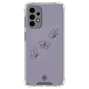 Mooie Telefoonhoesjes Samsung Galaxy A52(s) shockproof hoesje - Vlindertjes