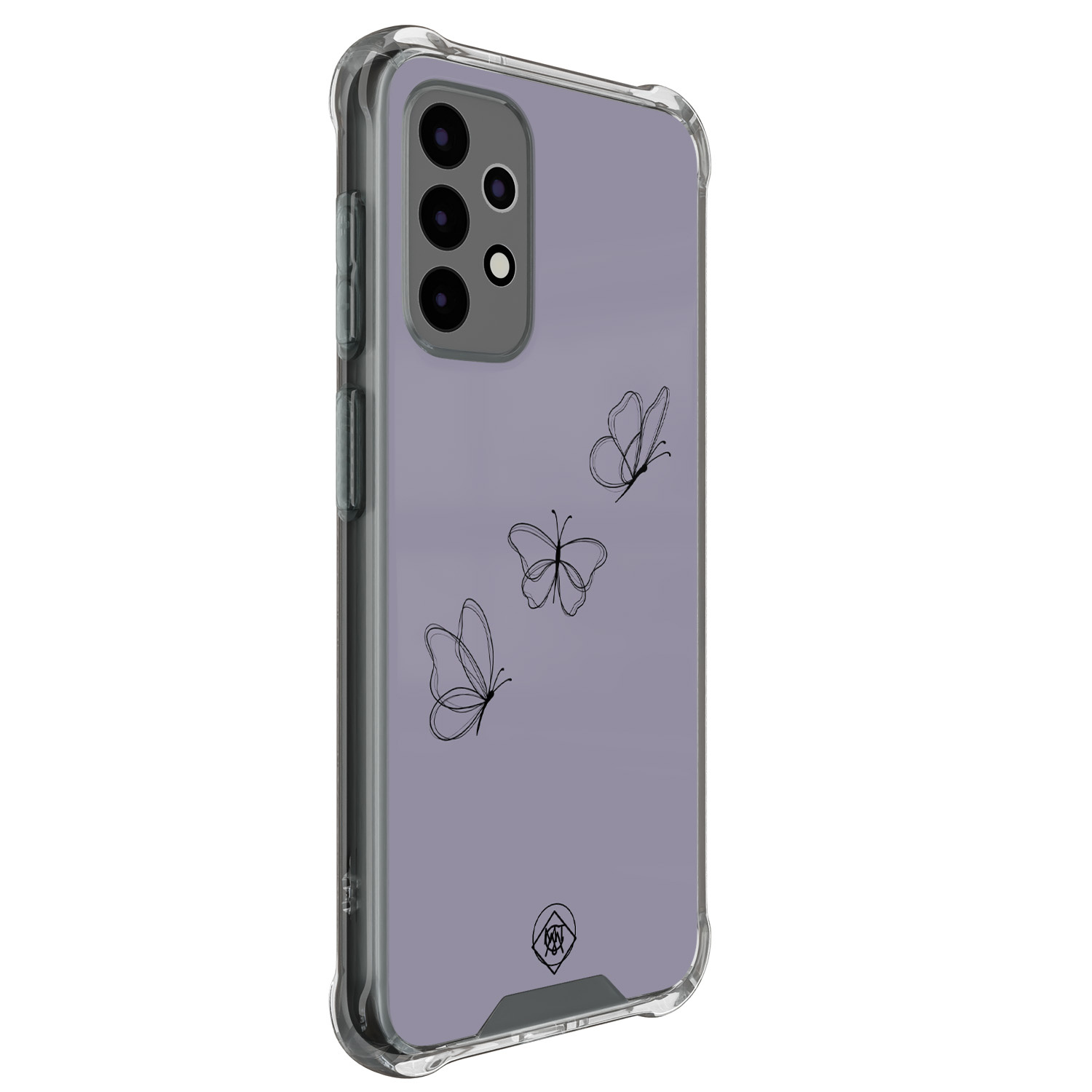 Mooie Telefoonhoesjes Samsung Galaxy A52(s) shockproof hoesje - Vlindertjes
