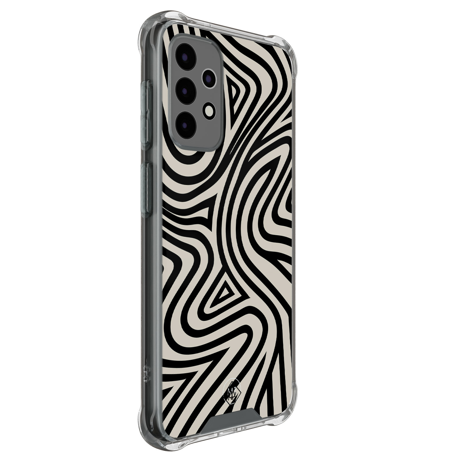 Mooie Telefoonhoesjes Samsung Galaxy A52(s) shockproof hoesje - Groovy lines
