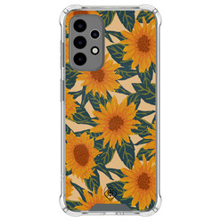 Mooie Telefoonhoesjes Samsung Galaxy A52(s) shockproof hoesje - Zonnebloemen