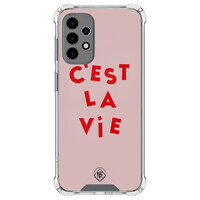 Mooie Telefoonhoesjes Samsung Galaxy A52(s) shockproof hoesje - C'est la vie