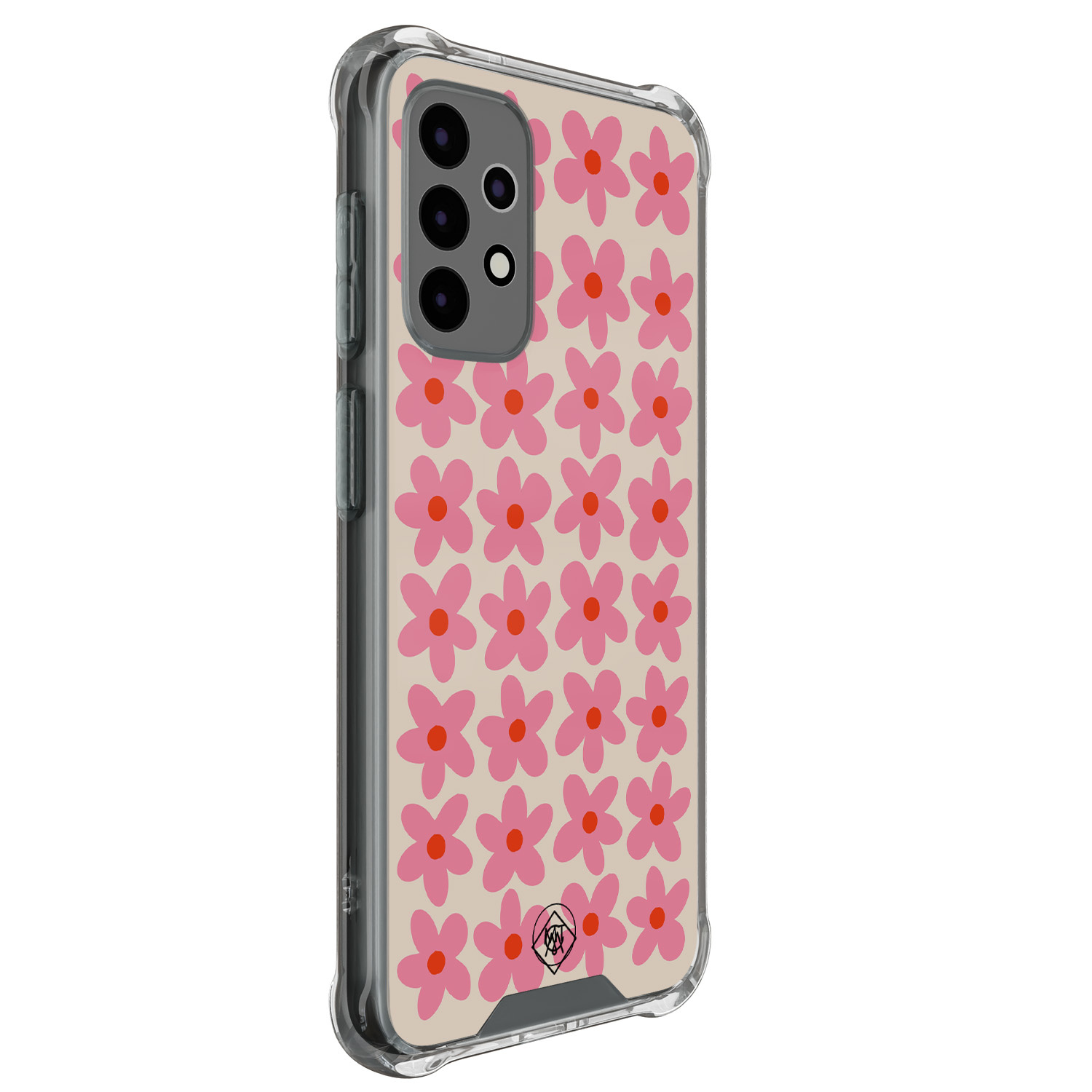 Mooie Telefoonhoesjes Samsung Galaxy A52(s) shockproof hoesje - Retro Blooms