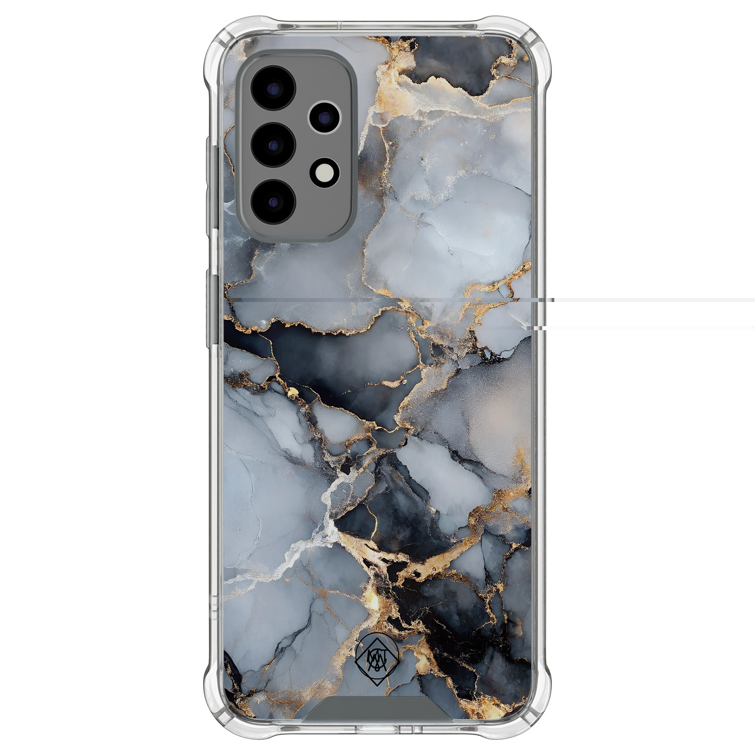 Mooie Telefoonhoesjes Samsung Galaxy A52(s) shockproof hoesje - Marble mist