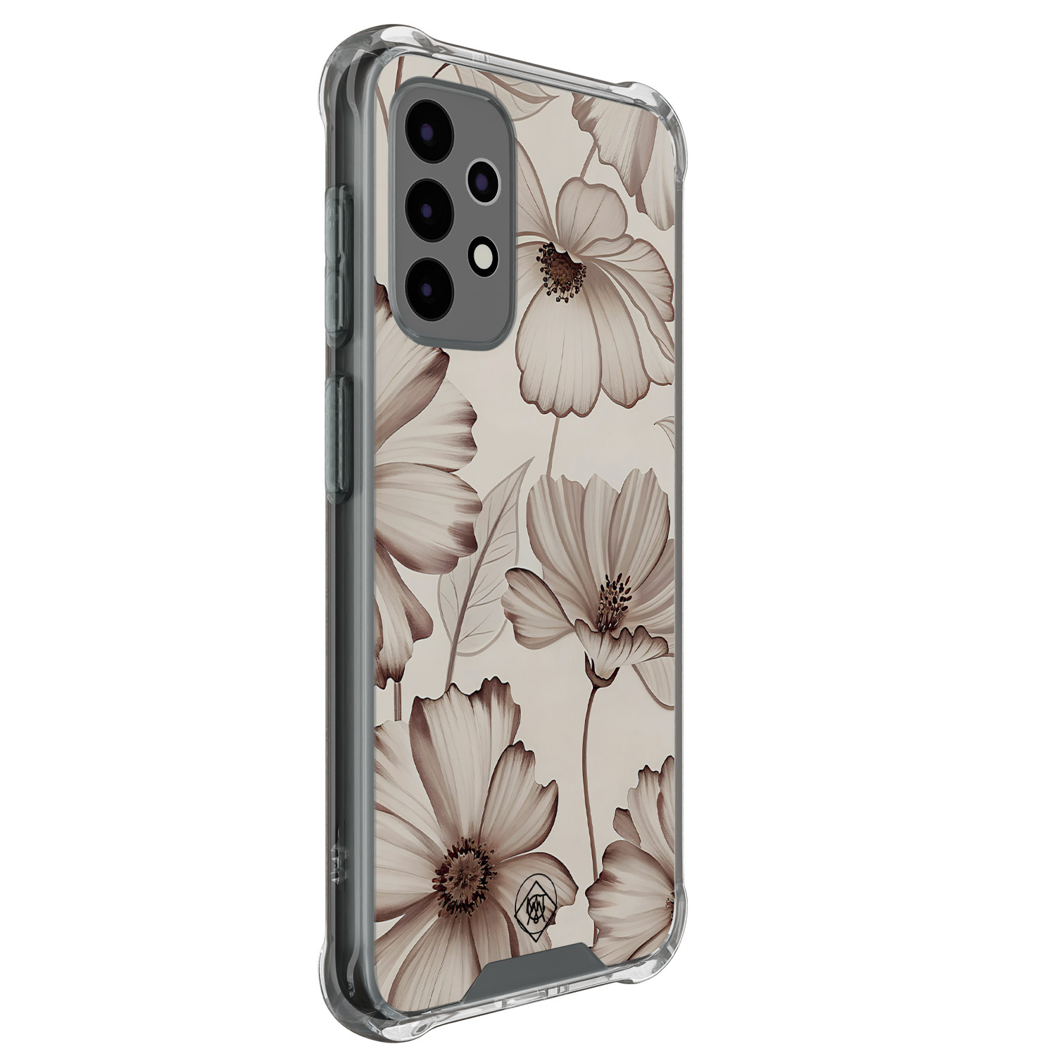 Mooie Telefoonhoesjes Samsung Galaxy A52(s) shockproof hoesje - Sand flowers