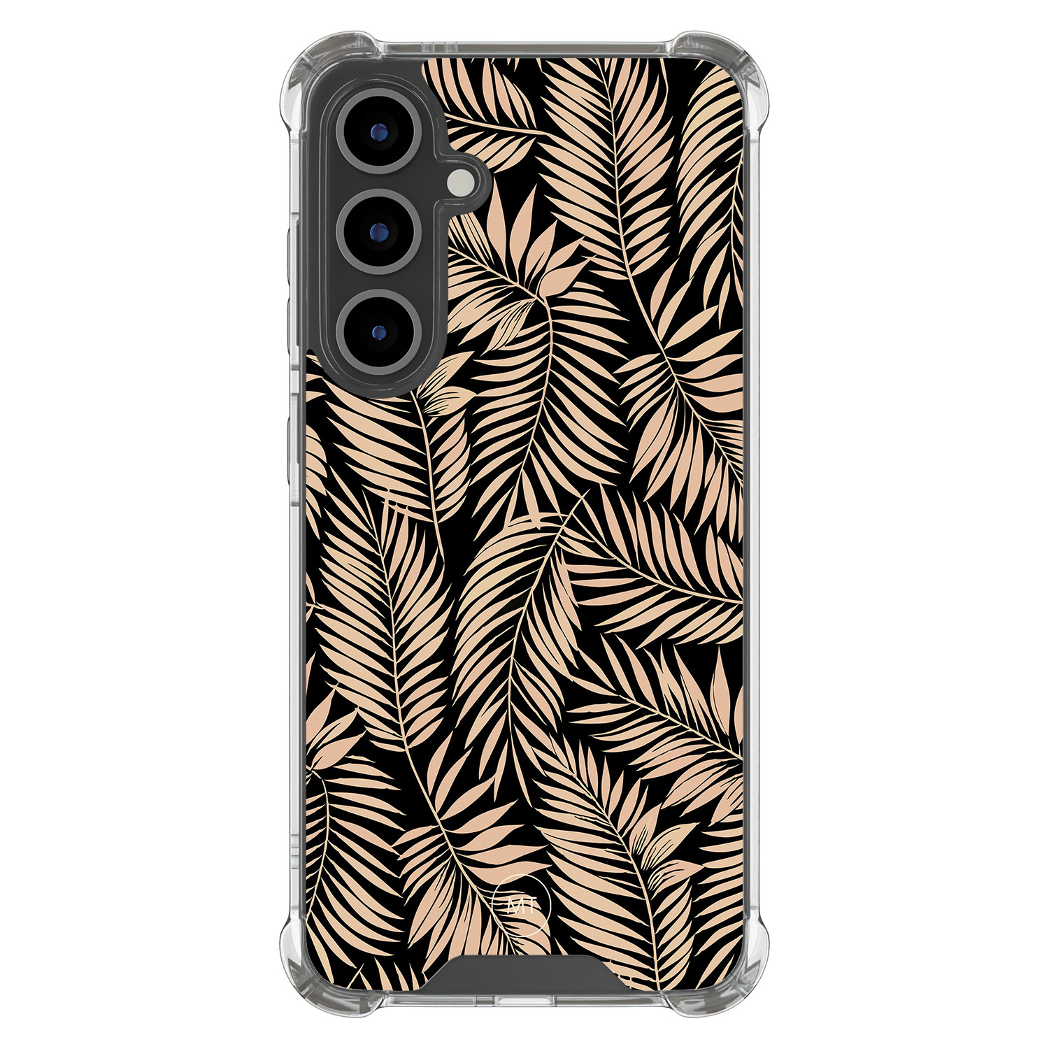 Mooie Telefoonhoesjes Samsung Galaxy S25 FE shockproof hoesje - Palm silhouette