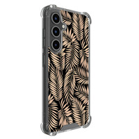 Mooie Telefoonhoesjes Samsung Galaxy S25 FE shockproof hoesje - Palm silhouette