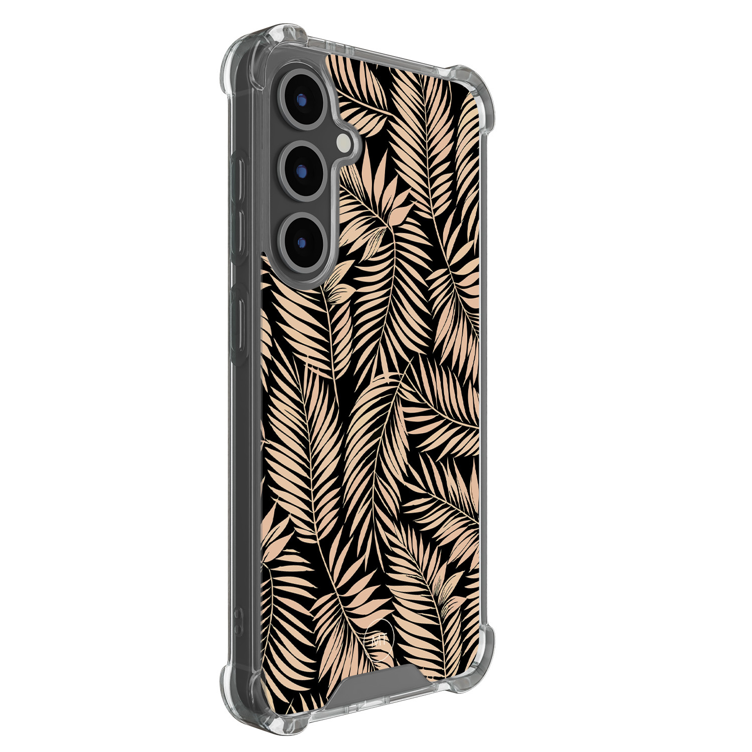 Mooie Telefoonhoesjes Samsung Galaxy S25 FE shockproof hoesje - Palm silhouette