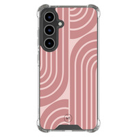 Mooie Telefoonhoesjes Samsung Galaxy S25 FE shockproof hoesje - Blush shapes