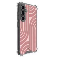 Mooie Telefoonhoesjes Samsung Galaxy S25 FE shockproof hoesje - Blush shapes
