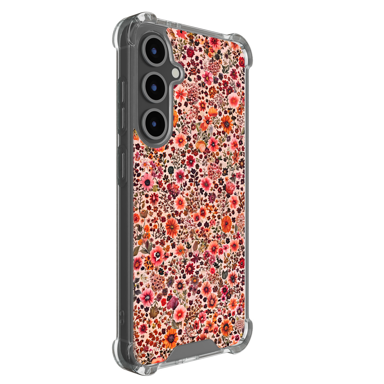 Mooie Telefoonhoesjes Samsung Galaxy S25 FE shockproof hoesje - Vintage floral