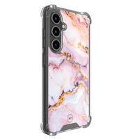 Mooie Telefoonhoesjes Samsung Galaxy S25 FE shockproof hoesje - Marble pink