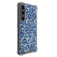 Mooie Telefoonhoesjes Samsung Galaxy S25 FE shockproof hoesje - Azure daisies