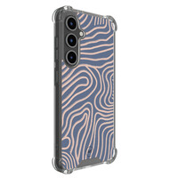 Mooie Telefoonhoesjes Samsung Galaxy S25 FE shockproof hoesje - Flowing lines