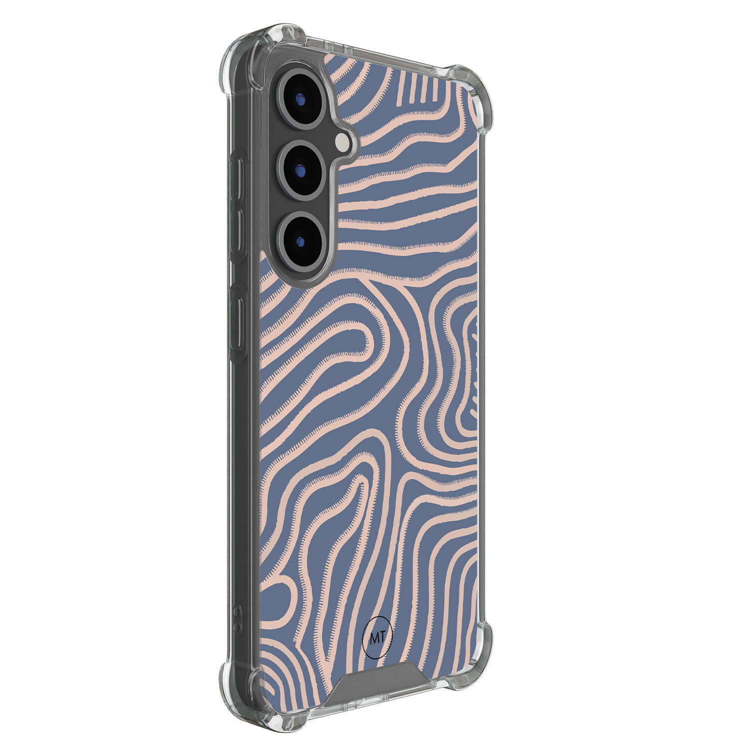 Mooie Telefoonhoesjes Samsung Galaxy S25 FE shockproof hoesje - Flowing lines