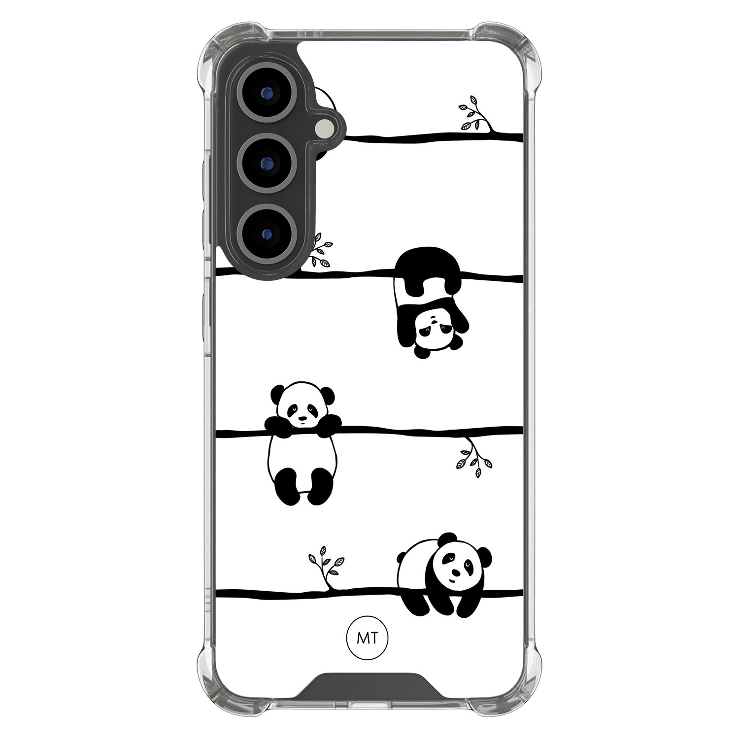 Mooie Telefoonhoesjes Samsung Galaxy S25 FE shockproof hoesje - Panda