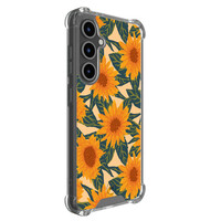 Mooie Telefoonhoesjes Samsung Galaxy S25 FE shockproof hoesje - Zonnebloemen