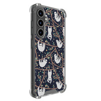 Mooie Telefoonhoesjes Samsung Galaxy S25 FE shockproof hoesje - Luiaard print