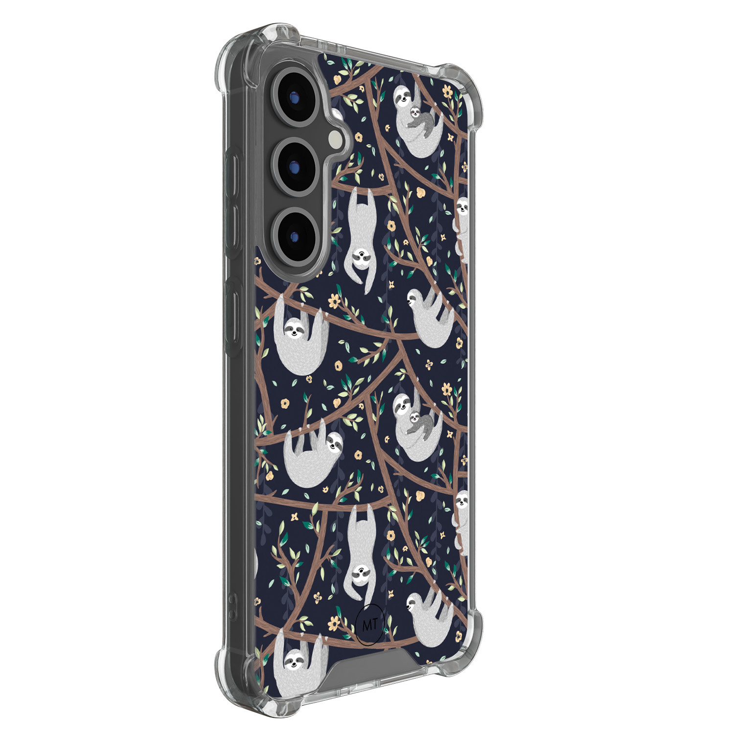 Mooie Telefoonhoesjes Samsung Galaxy S25 FE shockproof hoesje - Luiaard print