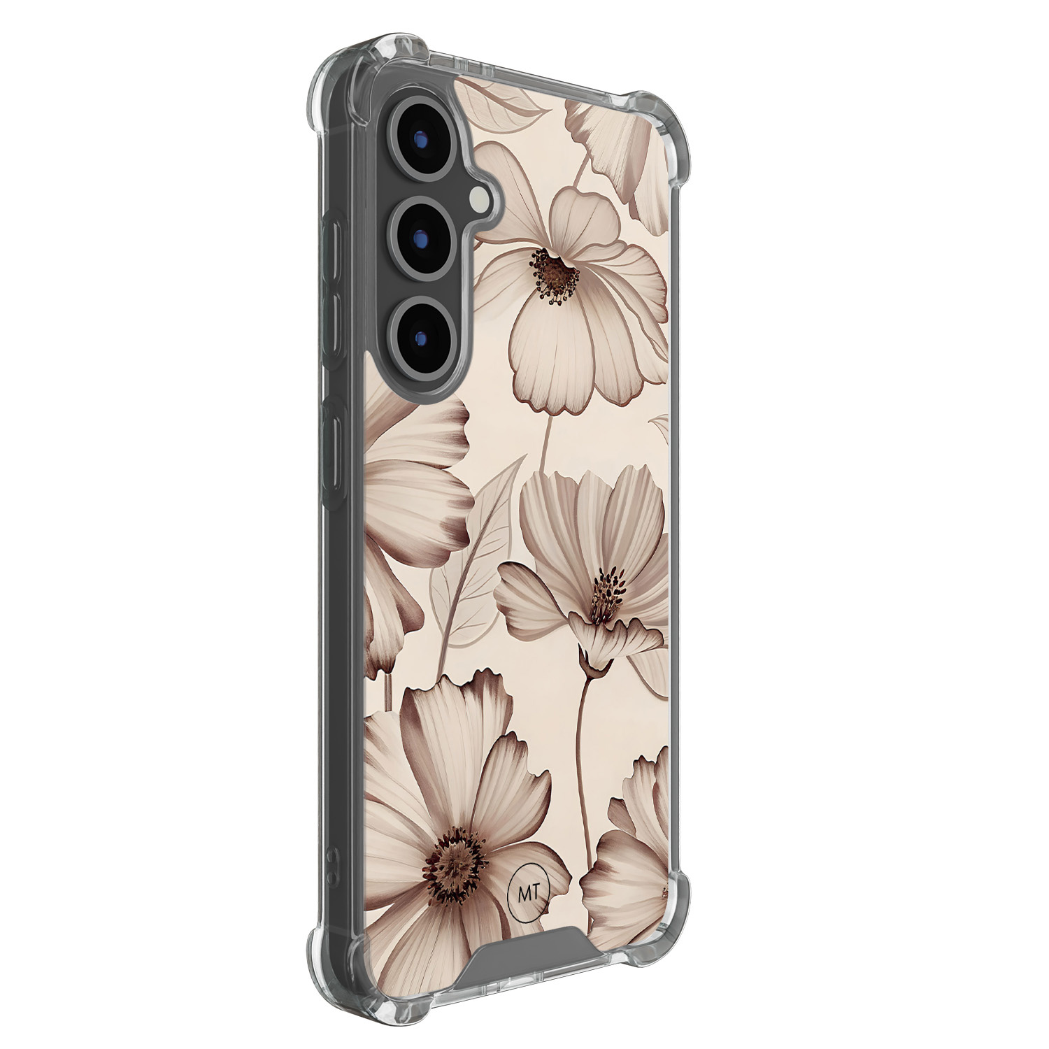 Mooie Telefoonhoesjes Samsung Galaxy S25 FE shockproof hoesje - Sand flowers
