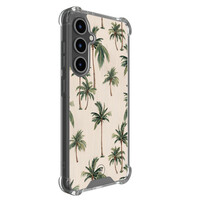 Mooie Telefoonhoesjes Samsung Galaxy S25 FE shockproof hoesje - Palmbomen print