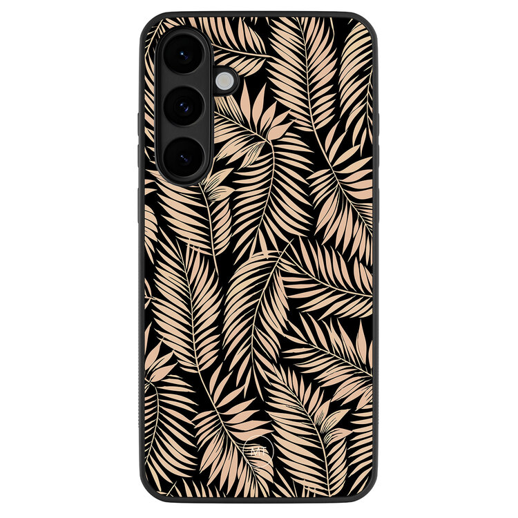 Mooie Telefoonhoesjes Samsung Galaxy S25 FE hoesje - Palm silhouette Mooie Telefoonhoesjes Samsung Galaxy S25 FE hoesje - Palm silhouette