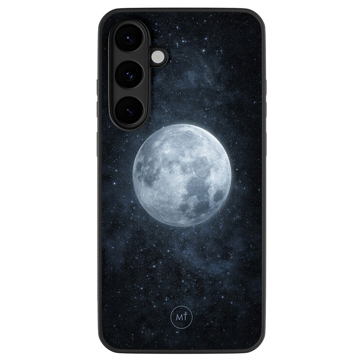 Mooie Telefoonhoesjes Samsung Galaxy S25 FE hoesje - Maan Mooie Telefoonhoesjes Samsung Galaxy S25 FE hoesje - Maan